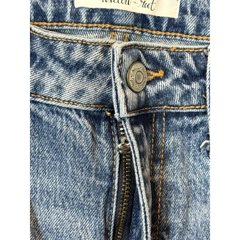 Willow & Root The Flared Out Jeans Women Size 27 High Rise Light Wash Flare - Picture 6 of 13